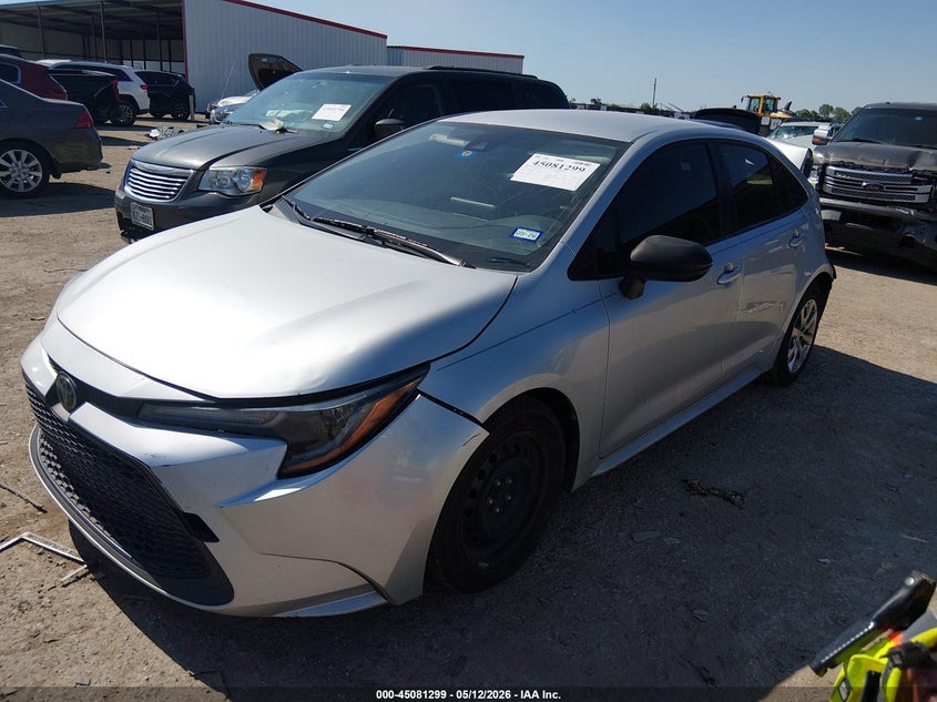 2020 Toyota Corolla VIN JTDEPRAE7LJ111532 IAAI salvage auction — REAR END, Salvage (Texas), sold $3,950 on 2026-07-14 (photo 2)