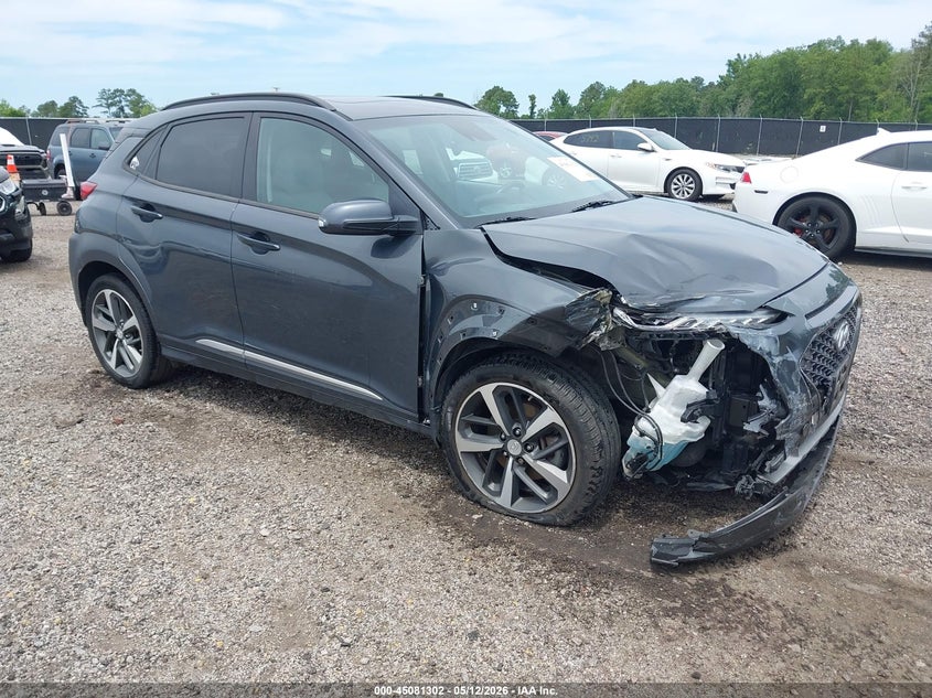 2019 Hyundai Kona VIN KM8K3CA55KU387678 IAAI salvage auction — FRONT END, Salvage (Virginia), sold $2,000 on 2026-07-09 (photo 1)