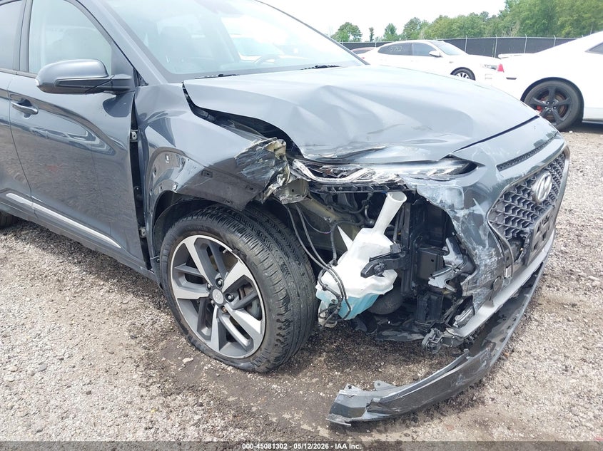 2019 Hyundai Kona VIN KM8K3CA55KU387678 IAAI salvage auction — FRONT END, Salvage (Virginia), sold $2,000 on 2026-07-09 (photo 6)