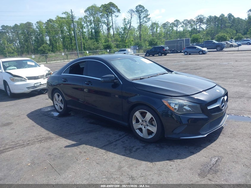 2017 Mercedes-benz Cla-klasse VIN WDDSJ4EB8HN467243 IAAI salvage auction — LEFT REAR, Salvage Title, sold $3,900 on 2026-08-21 (photo 1)