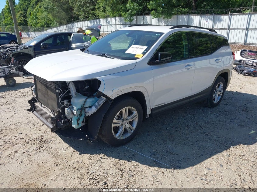 2018 Gmc Terrain VIN 3GKALMEV4JL371243 IAAI salvage auction — FRONT END, Salvage (Georgia), sold $3,200 on 2026-07-19 (photo 2)