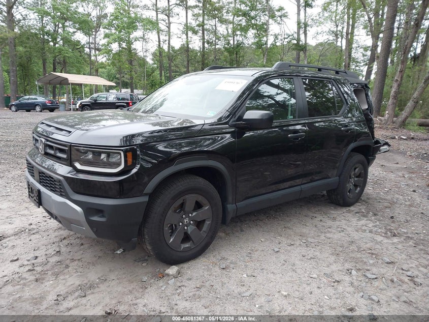 2026 Honda Passport VIN 5FNYF9H38TB007661 IAAI salvage auction — LEFT REAR, Salvage (Virginia), sold $17,850 on 2026-07-14 (photo 2)