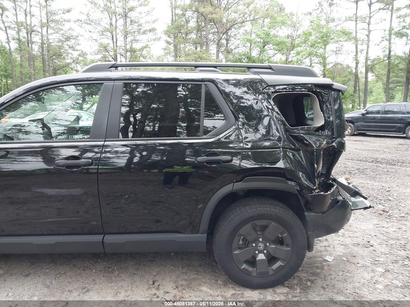 2026 Honda Passport VIN 5FNYF9H38TB007661 IAAI salvage auction — LEFT REAR, Salvage (Virginia), sold $17,850 on 2026-07-14 (photo 6)