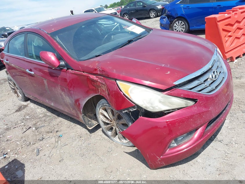 2012 Hyundai Sonata VIN 5NPEC4AC1CH338933 IAAI salvage auction — FRONT & REAR, Salvage (Georgia), sold $375 on 2026-07-22 (photo 1)