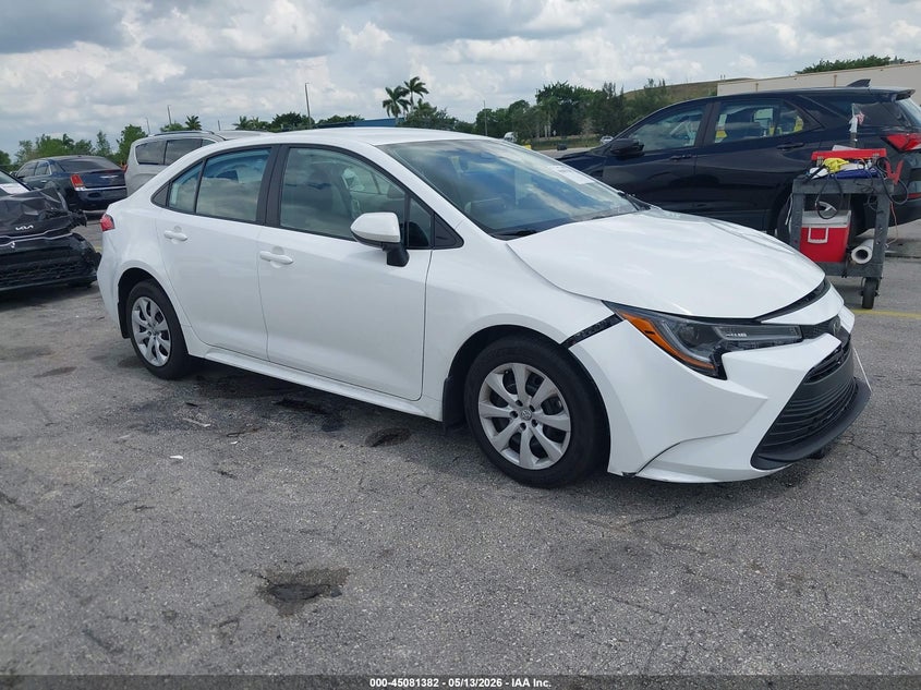 2025 Toyota Corolla VIN 5YFB4MDE7SP277635 IAAI salvage auction — LEFT SIDE, Certificate Of Destruction (Florida), sold $4,850 on 2026-07-23 (photo 1)