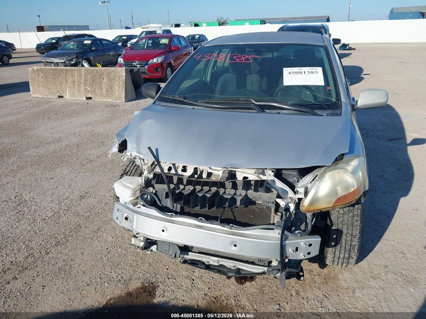 2008 Toyota Yaris VIN JTDBT923181241681 IAAI salvage auction — FRONT END, Salvage (Texas), sold $350 on 2026-07-15 (photo 6)
