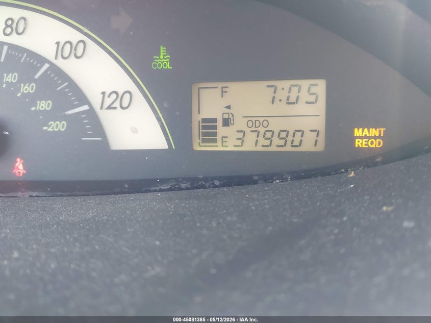 2008 Toyota Yaris VIN JTDBT923181241681 IAAI salvage auction — FRONT END, Salvage (Texas), sold $350 on 2026-07-15 (photo 7)