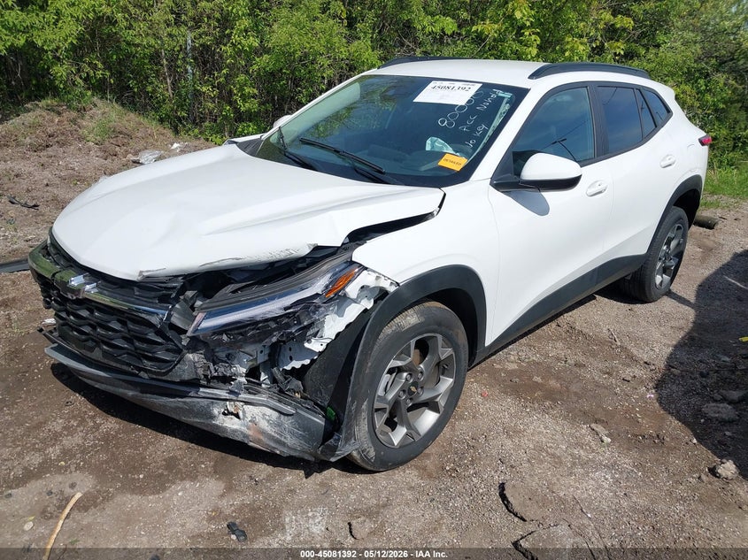 2025 Chevrolet Trax VIN KL77LHEP7SC134223 IAAI salvage auction — FRONT END, Salvage (Ohio), sold $2,500 on 2026-07-21 (photo 2)