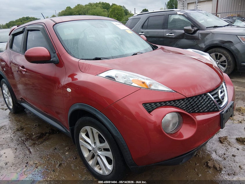 2013 Nissan Juke VIN JN8AF5MR0DT220952 IAAI salvage auction — FRONT END, Salvage (West Virginia), sold $1,475 on 2026-07-16 (photo 1)