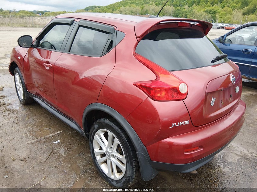 2013 Nissan Juke VIN JN8AF5MR0DT220952 IAAI salvage auction — FRONT END, Salvage (West Virginia), sold $1,475 on 2026-07-16 (photo 3)