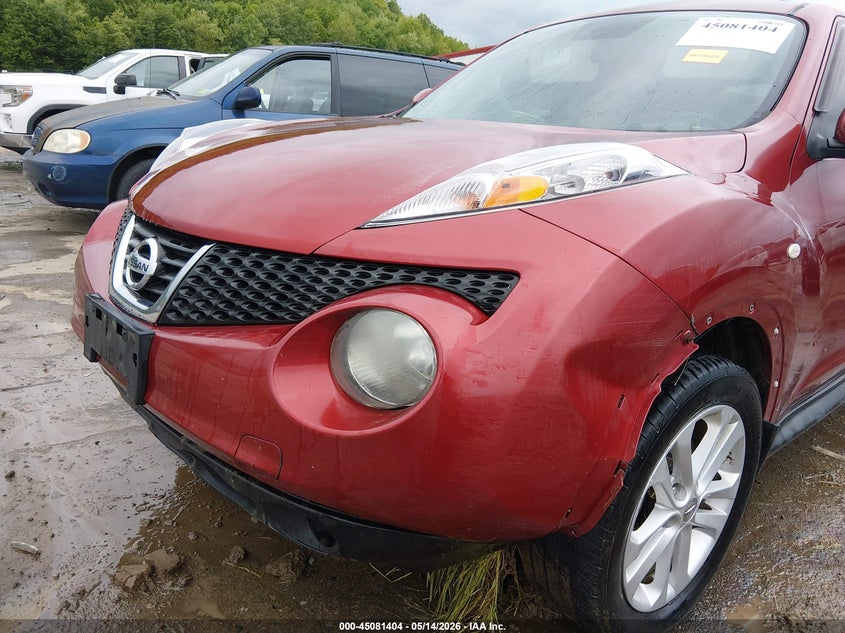 2013 Nissan Juke VIN JN8AF5MR0DT220952 IAAI salvage auction — FRONT END, Salvage (West Virginia), sold $1,475 on 2026-07-16 (photo 6)