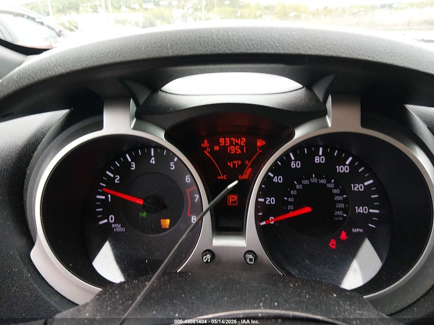 2013 Nissan Juke VIN JN8AF5MR0DT220952 IAAI salvage auction — FRONT END, Salvage (West Virginia), sold $1,475 on 2026-07-16 (photo 7)