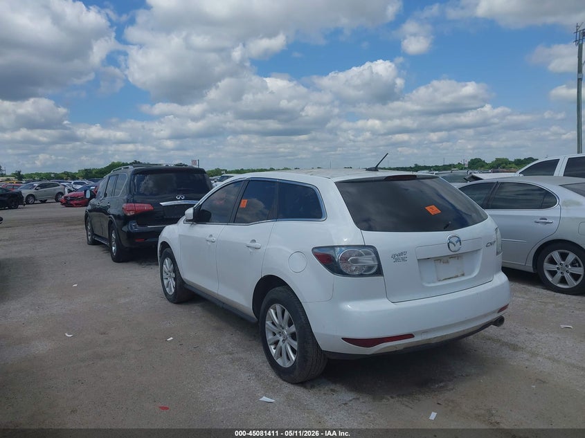 2012 Mazda Cx-7 VIN JM3ER2C55C0421769 IAAI salvage auction — NORMAL WEAR, Salvage (Texas), sold $450 on 2026-07-14 (photo 3)