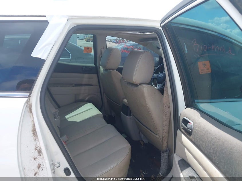 2012 Mazda Cx-7 VIN JM3ER2C55C0421769 IAAI salvage auction — NORMAL WEAR, Salvage (Texas), sold $450 on 2026-07-14 (photo 8)