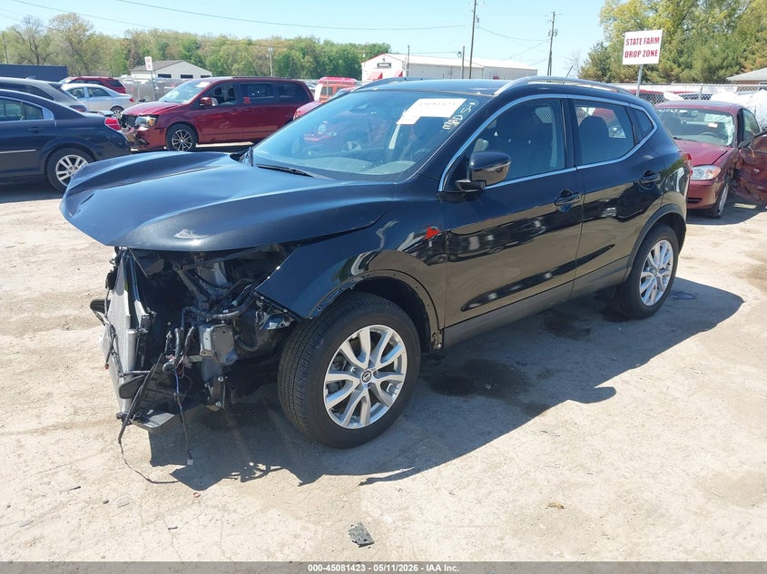 2020 Nissan Rogue VIN JN1BJ1CW4LW651082 IAAI salvage auction — FRONT END, Salvage (Indiana), sold $2,350 on 2026-07-07 (photo 2)