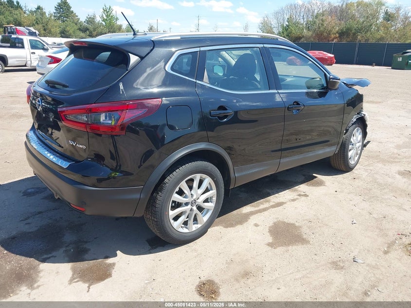 2020 Nissan Rogue VIN JN1BJ1CW4LW651082 IAAI salvage auction — FRONT END, Salvage (Indiana), sold $2,350 on 2026-07-07 (photo 4)