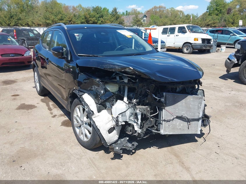 2020 Nissan Rogue VIN JN1BJ1CW4LW651082 IAAI salvage auction — FRONT END, Salvage (Indiana), sold $2,350 on 2026-07-07 (photo 6)
