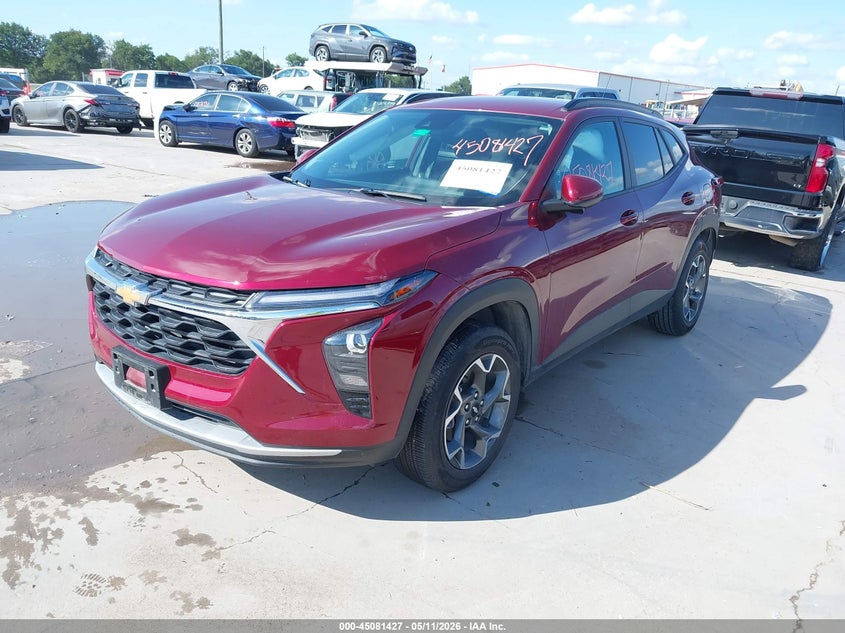 2025 Chevrolet Trax VIN KL77LHEP0SC004140 IAAI salvage auction — RIGHT REAR, Salvage (Texas), sold $4,600 on 2026-07-21 (photo 2)