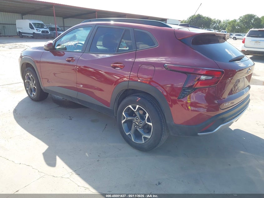 2025 Chevrolet Trax VIN KL77LHEP0SC004140 IAAI salvage auction — RIGHT REAR, Salvage (Texas), sold $4,600 on 2026-07-21 (photo 3)