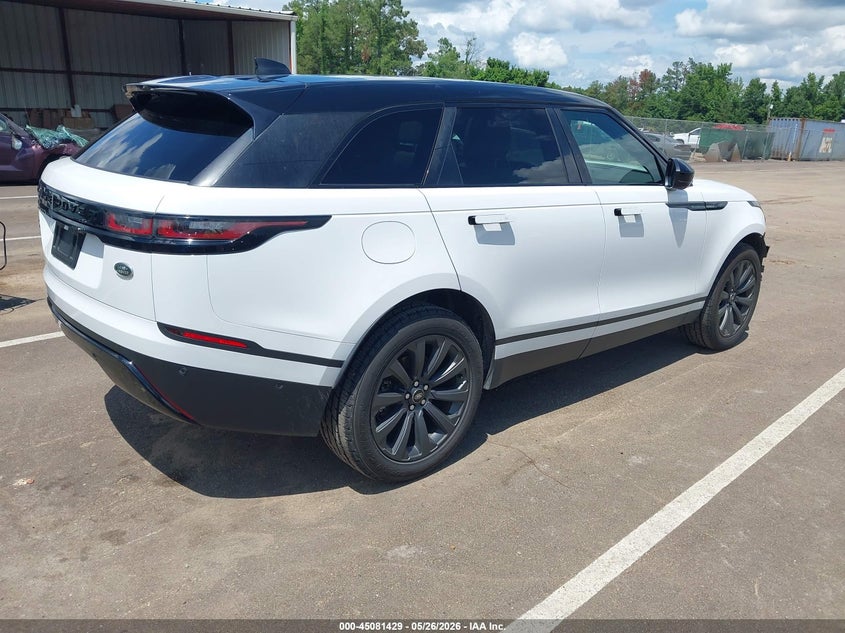 2021 Land rover Range rover velar VIN SALYJ2EX2MA311455 IAAI salvage auction — FRONT END, Salvage (Mississippi), sold $9,100 on 2026-07-24 (photo 4)