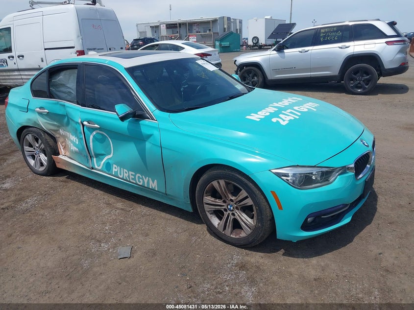 2017 BMW VIN WBA8D9G57HNU59809 IAAI salvage auction — RIGHT SIDE, Salvage Title, sold $2,125 on 2026-08-25 (photo 1)
