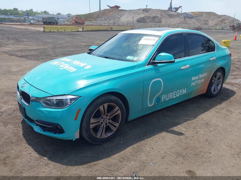 2017 BMW VIN WBA8D9G57HNU59809 IAAI salvage auction — RIGHT SIDE, Salvage Title, sold $2,125 on 2026-08-25 (photo 2)