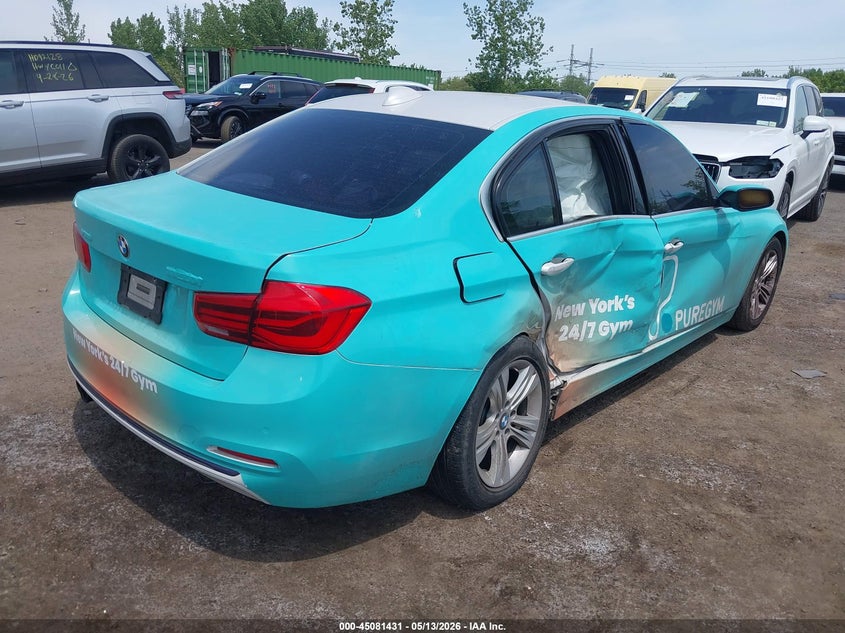 2017 BMW VIN WBA8D9G57HNU59809 IAAI salvage auction — RIGHT SIDE, Salvage Title, sold $2,125 on 2026-08-25 (photo 4)