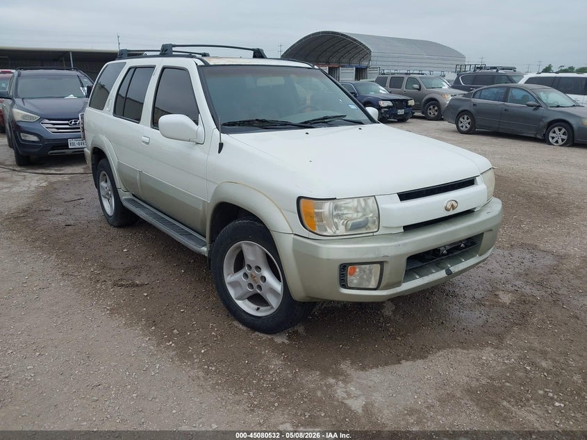 2002 Infiniti Qx4 VIN JNRDR09Y82W253700 IAAI salvage auction — ENGINE DAMAGE, Original (Texas), sold $275 on 2026-07-20 (photo 1)