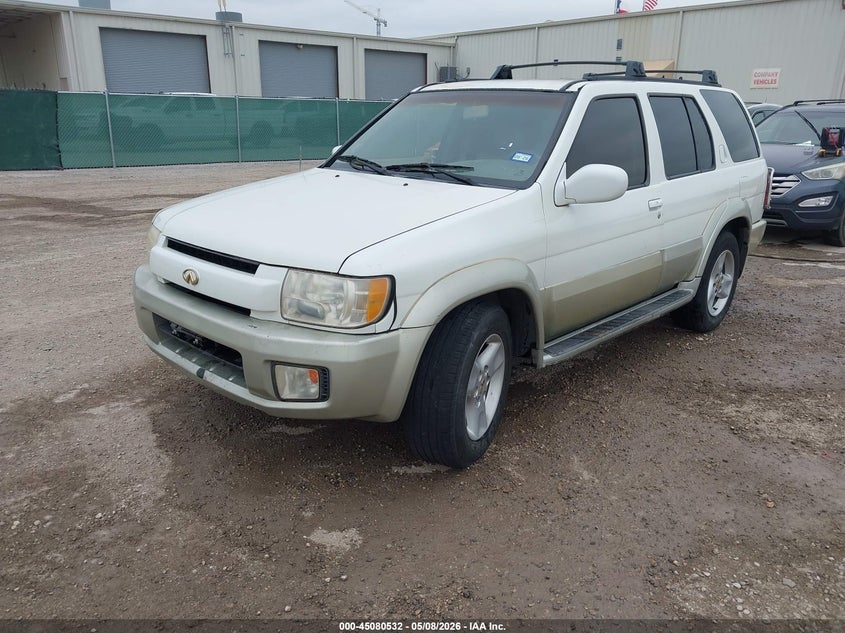 2002 Infiniti Qx4 VIN JNRDR09Y82W253700 IAAI salvage auction — ENGINE DAMAGE, Original (Texas), sold $275 on 2026-07-20 (photo 2)