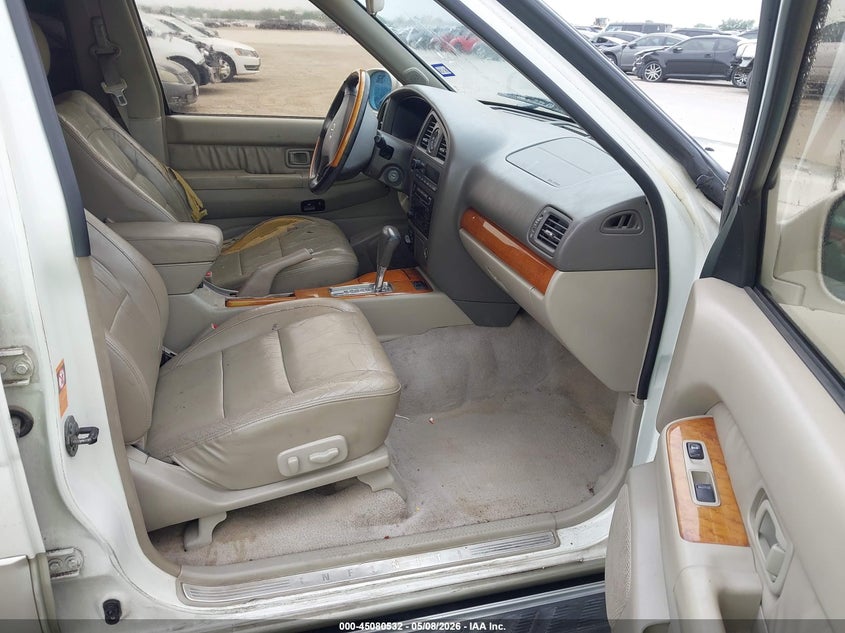 2002 Infiniti Qx4 VIN JNRDR09Y82W253700 IAAI salvage auction — ENGINE DAMAGE, Original (Texas), sold $275 on 2026-07-20 (photo 5)