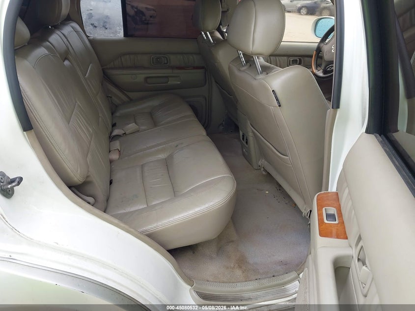 2002 Infiniti Qx4 VIN JNRDR09Y82W253700 IAAI salvage auction — ENGINE DAMAGE, Original (Texas), sold $275 on 2026-07-20 (photo 8)