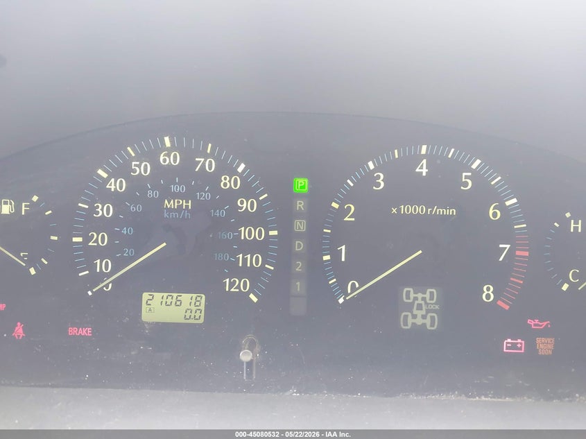 2002 Infiniti Qx4 VIN JNRDR09Y82W253700 IAAI salvage auction — ENGINE DAMAGE, Original (Texas), sold $275 on 2026-07-20 (photo 7)