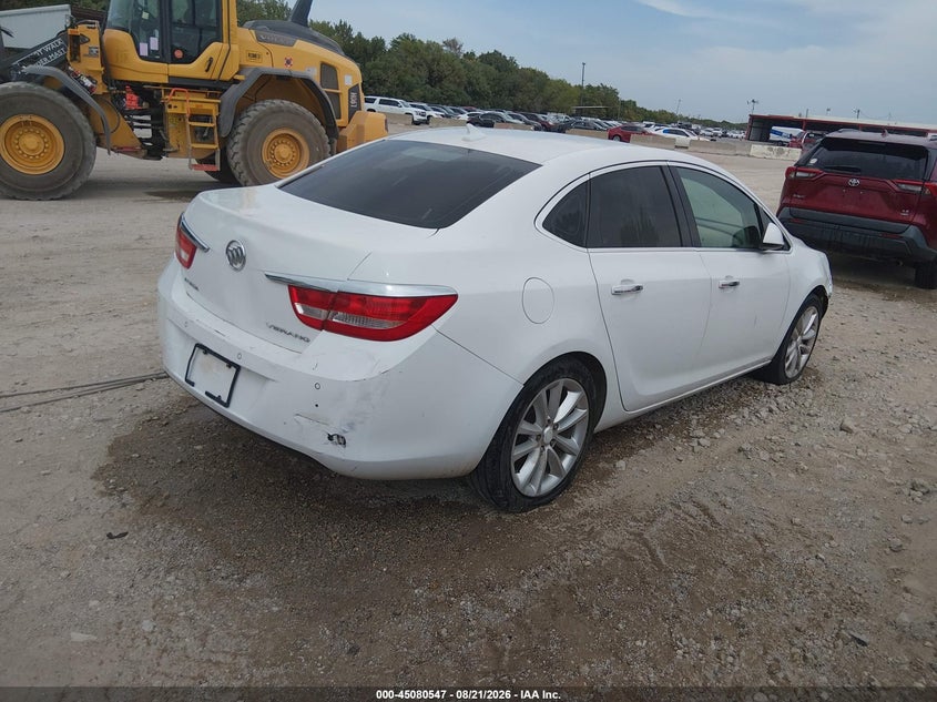 2014 Buick Verano VIN 1G4PR5SK6E4142557 IAAI salvage auction — FRONT & REAR, Original (Texas), sold $425 on 2026-08-31 (photo 4)
