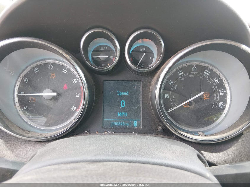 2014 Buick Verano VIN 1G4PR5SK6E4142557 IAAI salvage auction — FRONT & REAR, Original (Texas), sold $425 on 2026-08-31 (photo 7)