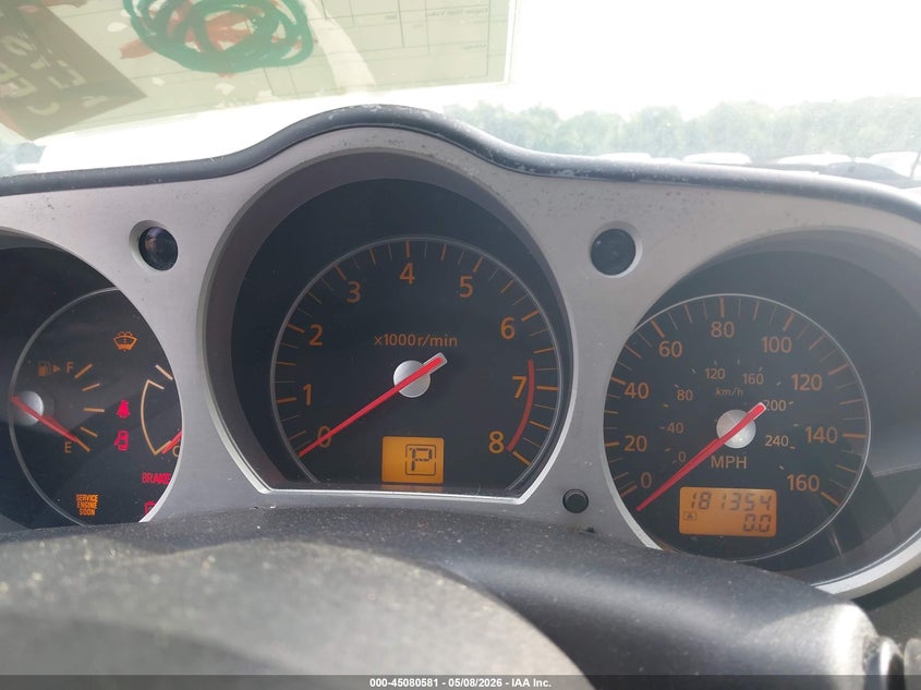 2006 Nissan 350z VIN JN1AZ34D16M304032 IAAI salvage auction — REAR END, Repossession Paperwork (Georgia), sold $1,000 on 2026-07-19 (photo 7)