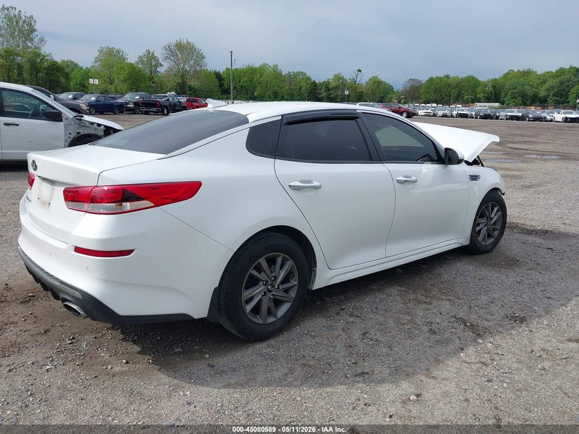 2020 Kia Optima VIN 5XXGT4L39LG400306 IAAI salvage auction — FRONT END, Salvage (New Jersey), sold $25 on 2026-07-28 (photo 4)