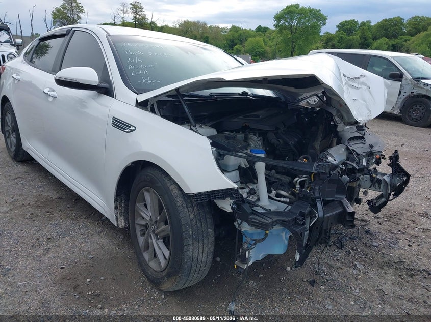 2020 Kia Optima VIN 5XXGT4L39LG400306 IAAI salvage auction — FRONT END, Salvage (New Jersey), sold $25 on 2026-07-28 (photo 6)
