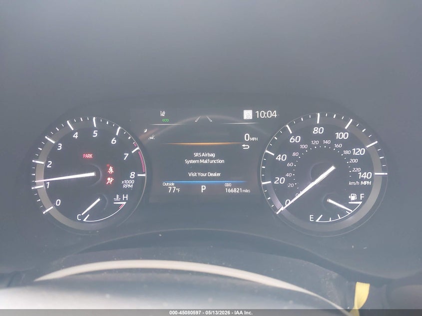 2020 Toyota Highlander VIN 5TDFZRBH7LS031402 IAAI salvage auction — RIGHT FRONT, Salvage - 75% Or Less (Maryland), sold $3,050 on 2026-07-21 (photo 7)