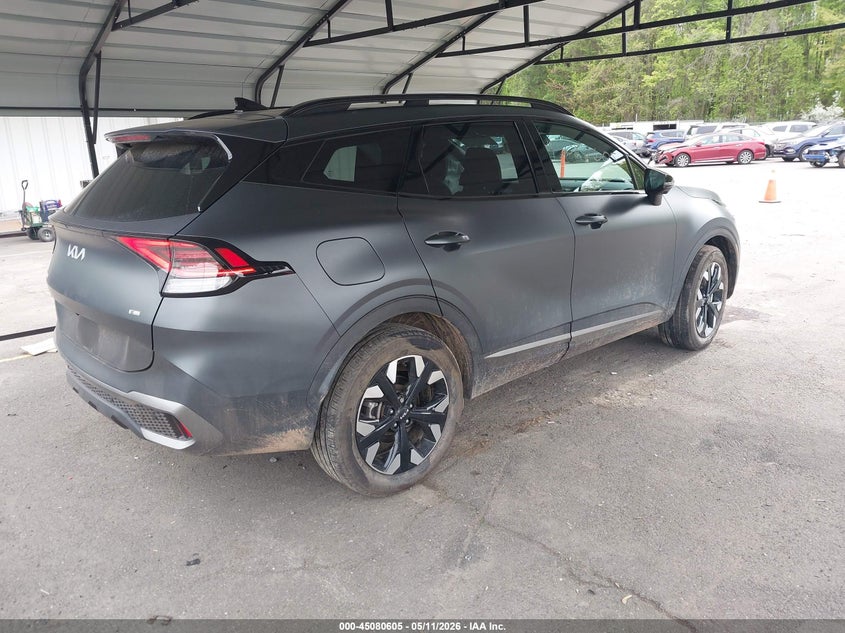 2024 Kia Sportage VIN KNDPZDDH8R7160109 IAAI salvage auction — LEFT SIDE, Salvage (Connecticut), sold $16,400 on 2026-07-09 (photo 4)