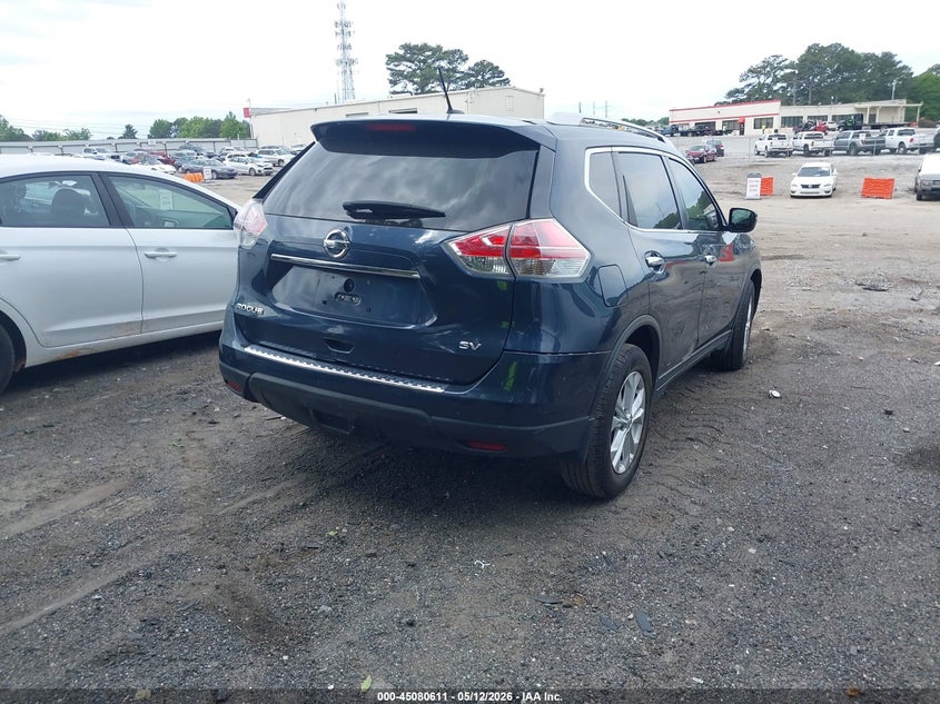 2015 Nissan Rogue VIN KNMAT2MT4FP563287 IAAI salvage auction — RIGHT SIDE, Salvage Title, sold $975 on 2026-08-21 (photo 4)
