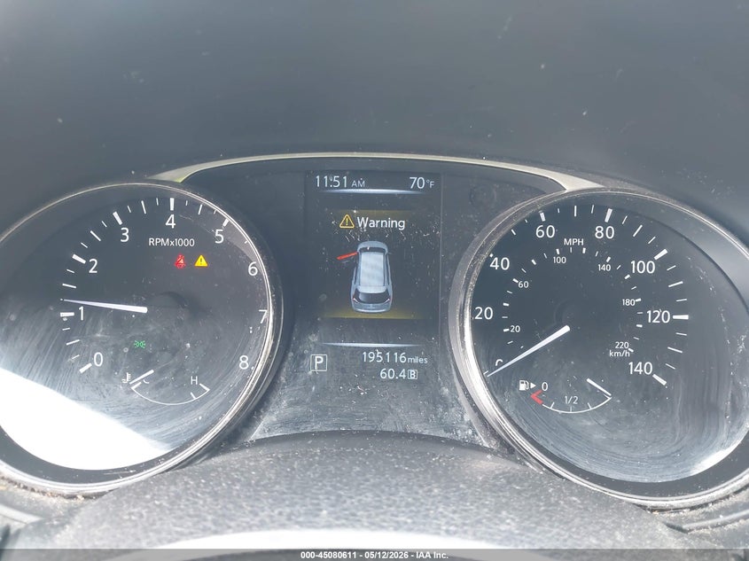 2015 Nissan Rogue VIN KNMAT2MT4FP563287 IAAI salvage auction — RIGHT SIDE, Salvage Title, sold $975 on 2026-08-21 (photo 7)