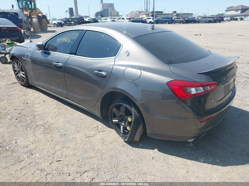 2015 Maserati Ghibli VIN ZAM57RTA3F1138477 IAAI salvage auction — FRONT END, Salvage (Indiana), sold $3,850 on 2026-09-12 (photo 3)