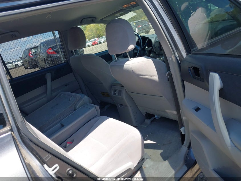 2008 Toyota Highlander VIN JTEES41A482059384 IAAI salvage auction — NORMAL WEAR, Salvage (Texas), sold $1,150 on 2026-07-28 (photo 8)