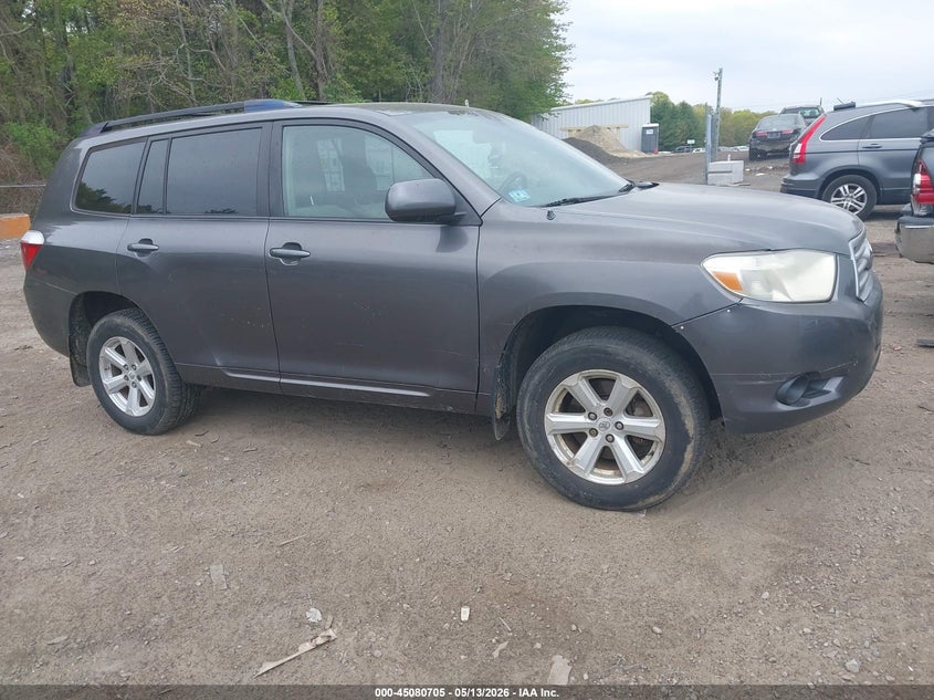 2008 Toyota Highlander VIN JTEES41A482059384 IAAI salvage auction — NORMAL WEAR, Salvage (Texas), sold $1,150 on 2026-07-28 (photo 1)