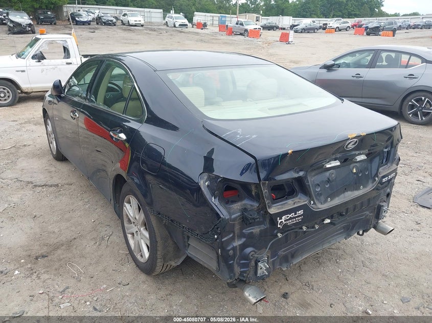 2007 Lexus ES VIN JTHBJ46G372124939 IAAI salvage auction — REAR END, Salvage (Georgia), sold $875 on 2026-07-15 (photo 3)