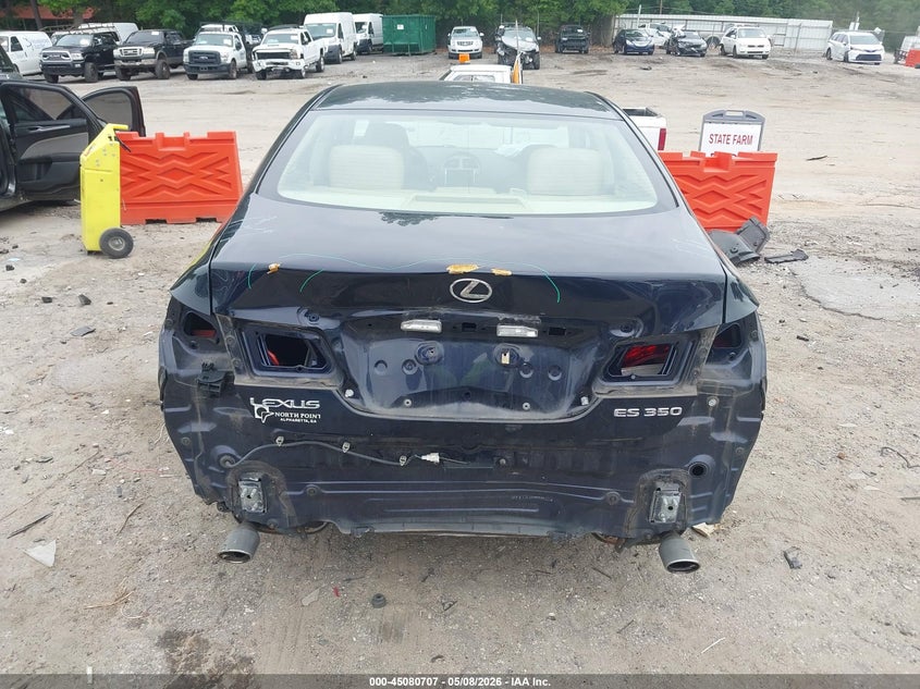 2007 Lexus ES VIN JTHBJ46G372124939 IAAI salvage auction — REAR END, Salvage (Georgia), sold $875 on 2026-07-15 (photo 6)