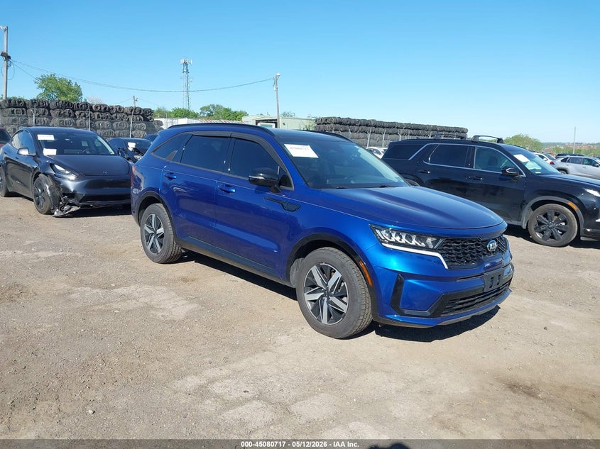 2021 Kia Sorento VIN 5XYRL4LCXMG066776 IAAI salvage auction — REAR END, Salvage (Pennsylvania), sold $6,600 on 2026-07-17 (photo 1)