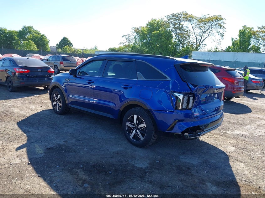 2021 Kia Sorento VIN 5XYRL4LCXMG066776 IAAI salvage auction — REAR END, Salvage (Pennsylvania), sold $6,600 on 2026-07-17 (photo 3)