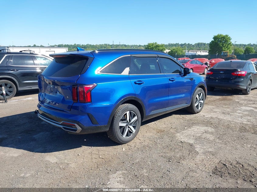 2021 Kia Sorento VIN 5XYRL4LCXMG066776 IAAI salvage auction — REAR END, Salvage (Pennsylvania), sold $6,600 on 2026-07-17 (photo 4)