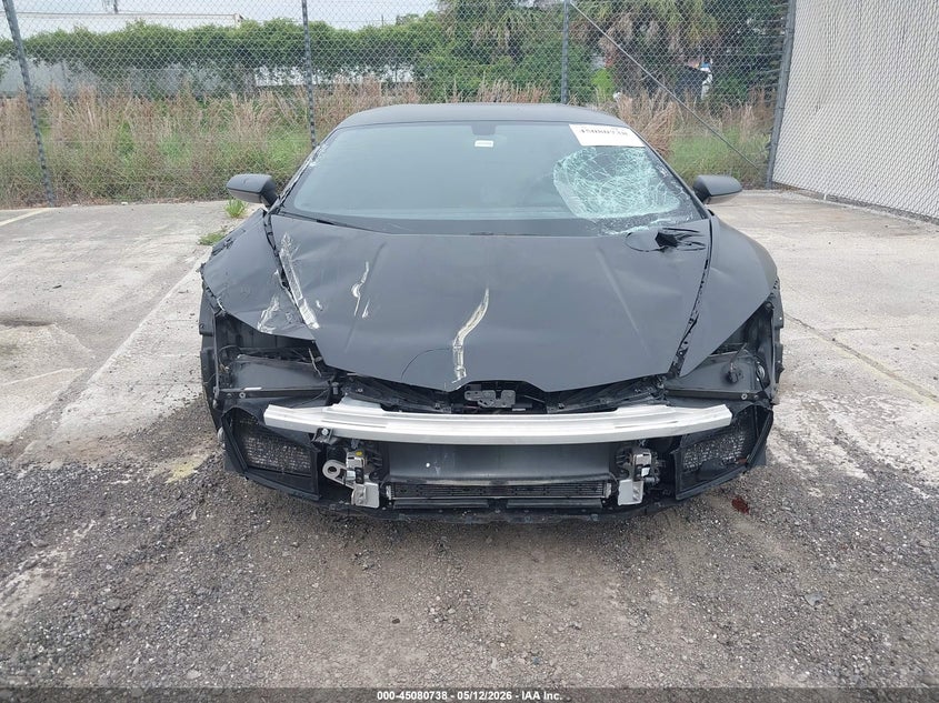 2017 Lamborghini Huracan VIN ZHWUC2ZF8HLA07651 IAAI salvage auction — FRONT END, Rebuildable (Florida), sold $140,000 on 2026-07-06 (photo 6)